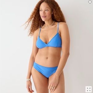 J. Crew french bikini top - L